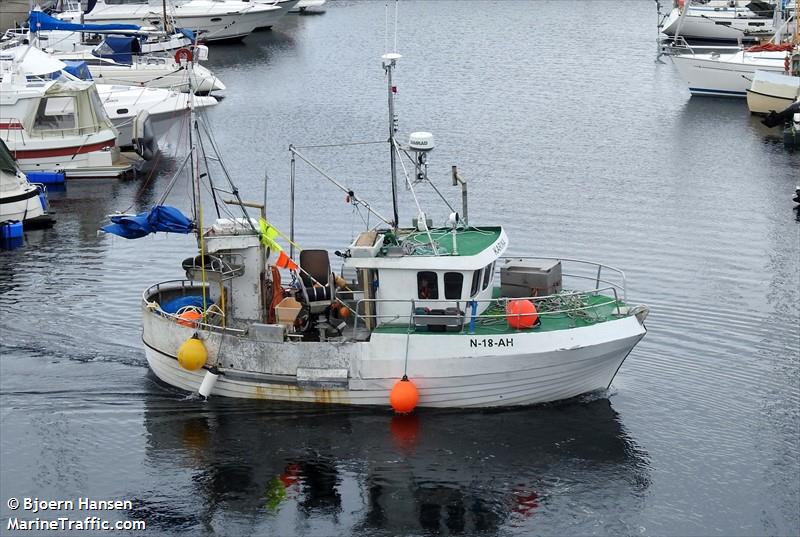 karina (Fishing vessel) - IMO , MMSI 257048900, Call Sign LF5219 under the flag of Norway