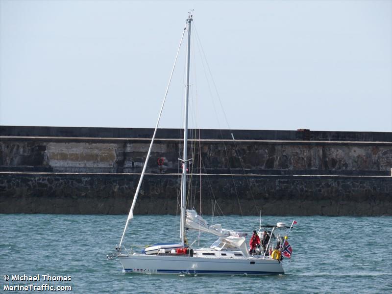 elara (Sailing vessel) - IMO , MMSI 257077280, Call Sign LD3886 under the flag of Norway