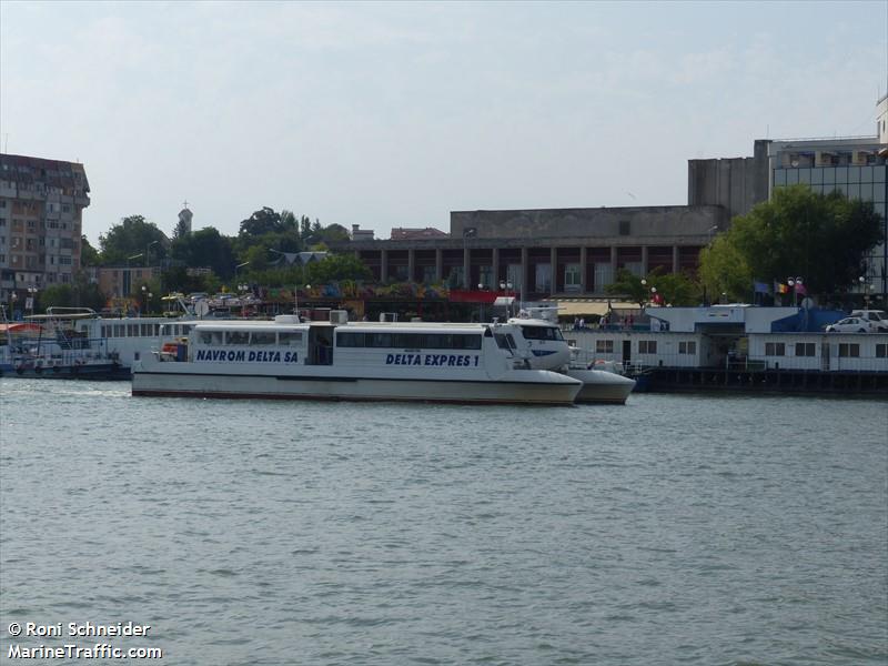 delta expres1 (Passenger ship) - IMO , MMSI 264162281, Call Sign YP2281 under the flag of Romania