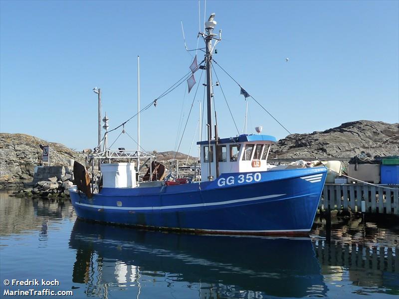 ellis (Fishing vessel) - IMO , MMSI 265645310, Call Sign SFC-837 under the flag of Sweden