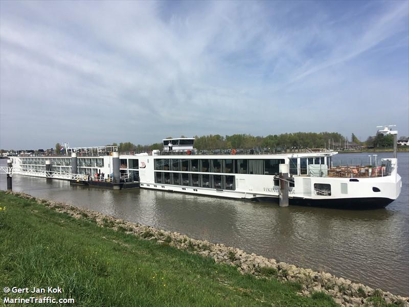 viking egdir (Passenger ship) - IMO , MMSI 269057766, Call Sign HE7766 under the flag of Switzerland