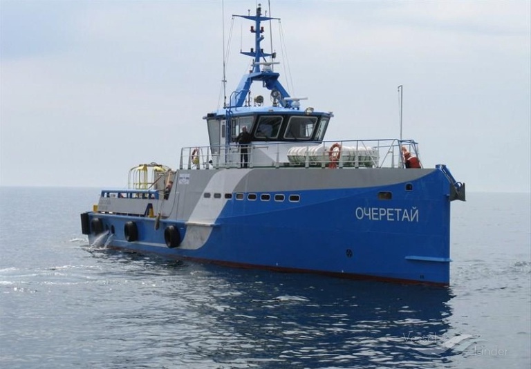 ocheretay (Crew Boat) - IMO 9557628, MMSI 273376830, Call Sign UBTM7 under the flag of Russia