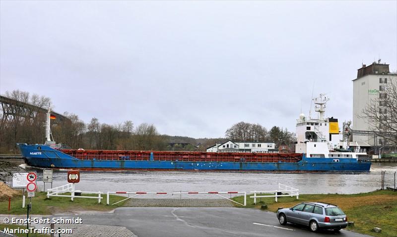 agaete (General Cargo Ship) - IMO 9044932, MMSI 305783000, Call Sign V2QV9 under the flag of Antigua & Barbuda