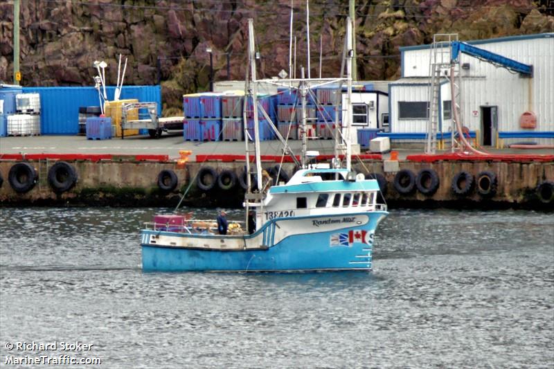 random mist (Fishing vessel) - IMO , MMSI 316004233 under the flag of Canada