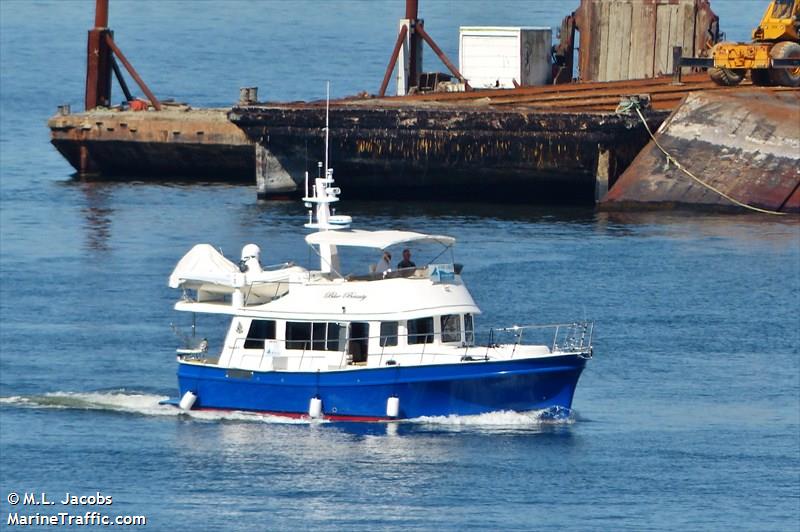 blue beauty (Pleasure craft) - IMO , MMSI 316017034 under the flag of Canada