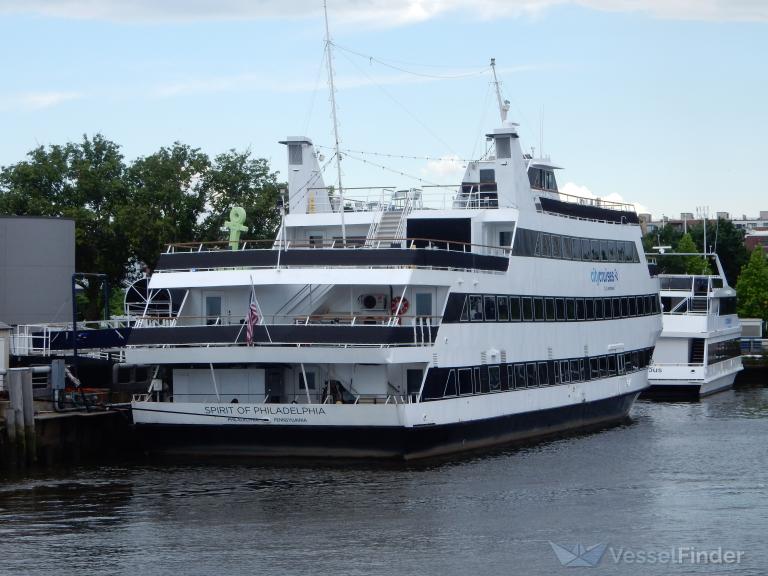 spiritofphiladelphia (Passenger ship) - IMO , MMSI 367148710, Call Sign WDD4763 under the flag of United States (USA)