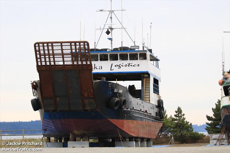 sea hawk (Cargo ship) - IMO , MMSI 367406790, Call Sign WDE8543 under the flag of United States (USA)