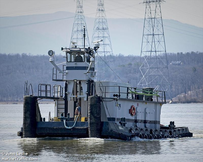 edna a (Towing vessel) - IMO , MMSI 367584280, Call Sign WDI8538 under the flag of United States (USA)