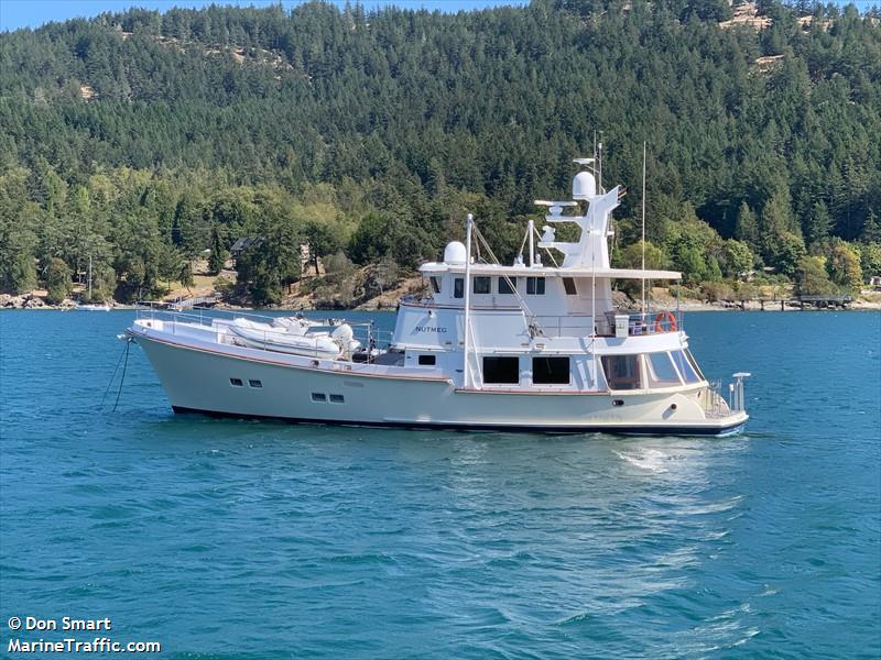 nutmeg (Pleasure craft) - IMO , MMSI 368136240, Call Sign WDL4930 under the flag of United States (USA)