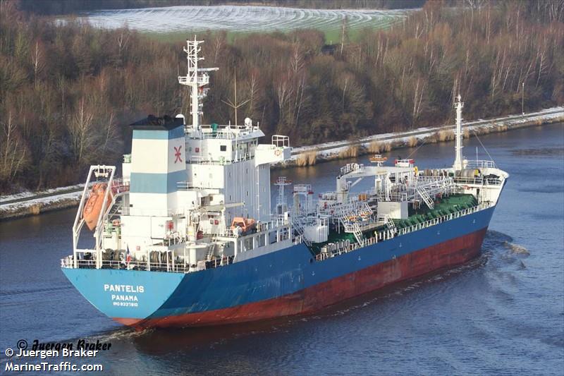 pantelis (Chemical/Oil Products Tanker) - IMO 9337810, MMSI 372743000, Call Sign 3EKK under the flag of Panama