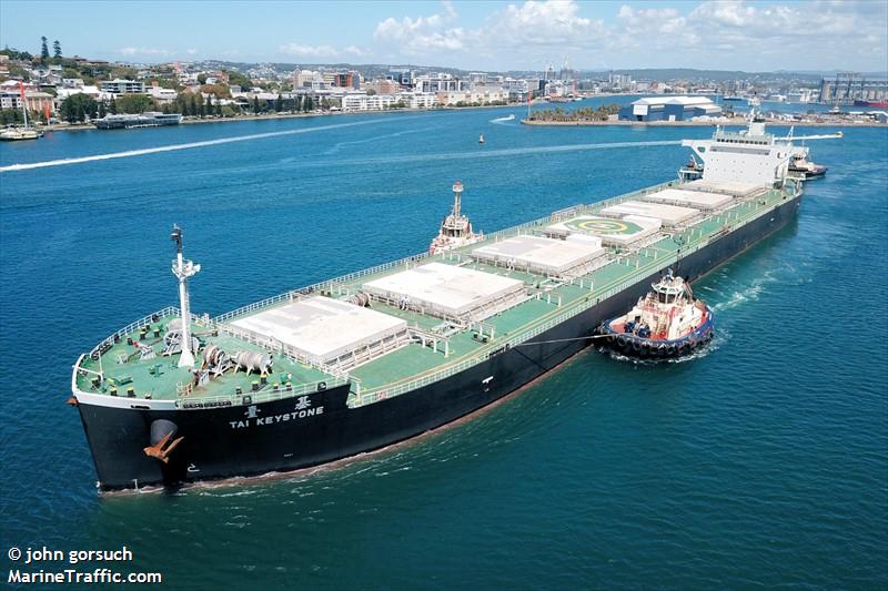 tai keystone (Bulk Carrier) - IMO 9789843, MMSI 373416000, Call Sign 3FZS7 under the flag of Panama