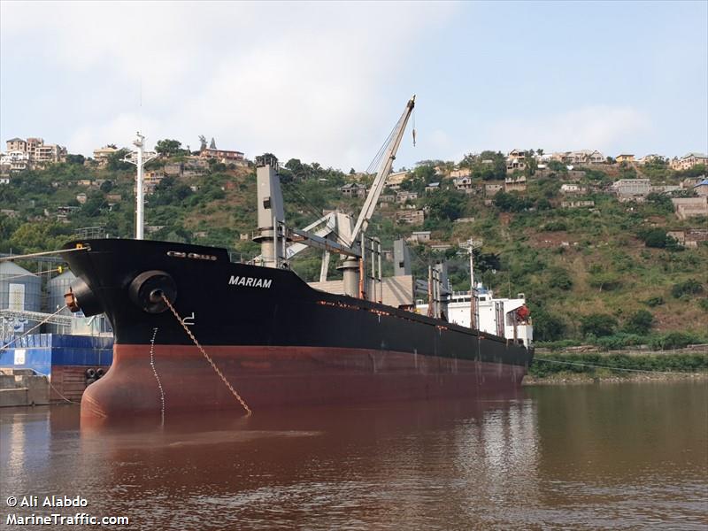 mariam (Bulk Carrier) - IMO 9250323, MMSI 376259000, Call Sign J8B6075 under the flag of St Vincent & Grenadines