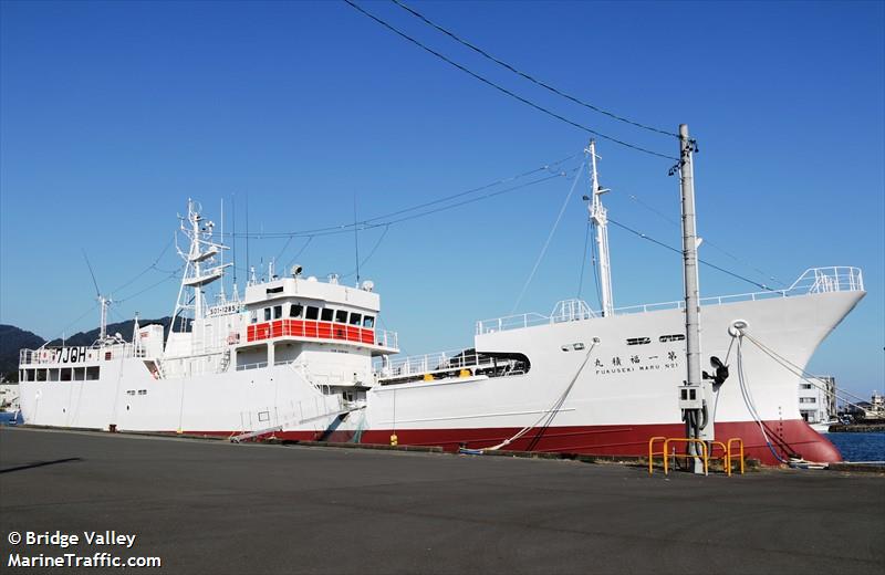 fukuseki.maru no1 (Fishing Vessel) - IMO 9700093, MMSI 432955000, Call Sign 7JQH under the flag of Japan