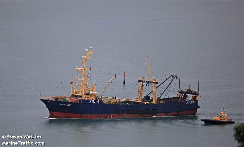 fv fortunui (Fishing Vessel) - IMO 8514930, MMSI 512439000, Call Sign ZMJH under the flag of New Zealand