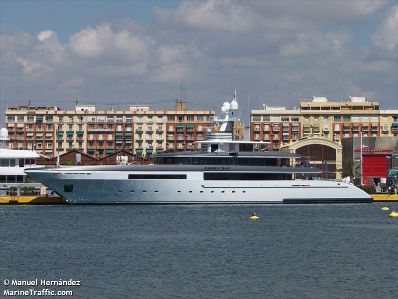 eternity (Yacht) - IMO 1010686, MMSI 518403000, Call Sign E5U2353 under the flag of Cook Islands