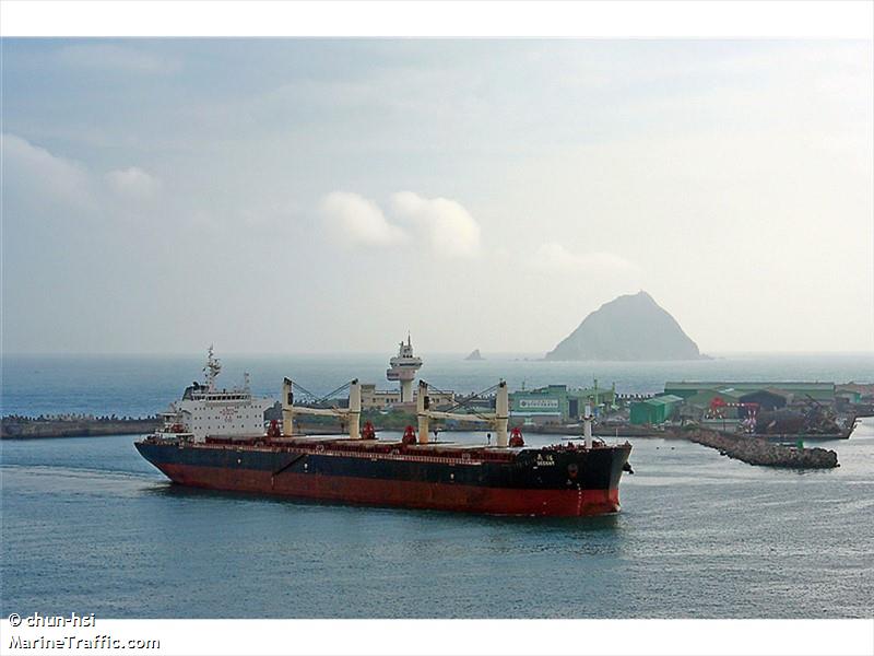 melati laut (Bulk Carrier) - IMO 9615315, MMSI 525100653, Call Sign YBWM2 under the flag of Indonesia