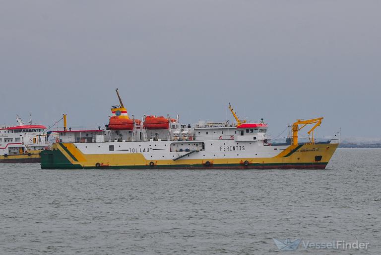 sabuk nusantara 91 (Passenger/General Cargo Ship) - IMO 9848065, MMSI 525101123, Call Sign YCND2 under the flag of Indonesia