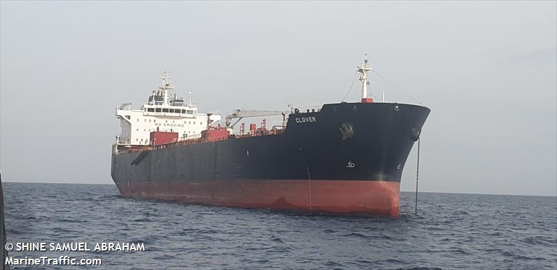 clover (Chemical/Oil Products Tanker) - IMO 9307994, MMSI 538007447, Call Sign V7OD7 under the flag of Marshall Islands