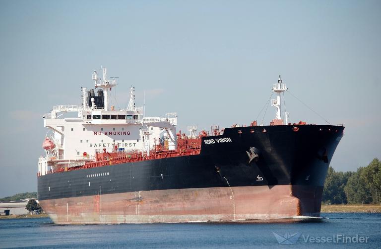 nord vision (Chemical/Oil Products Tanker) - IMO 9899985, MMSI 538009097, Call Sign V7A4310 under the flag of Marshall Islands