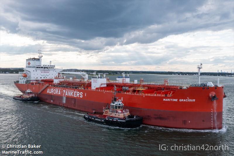 maritime gracious (Chemical/Oil Products Tanker) - IMO 9853527, MMSI 563128800, Call Sign 9V6710 under the flag of Singapore