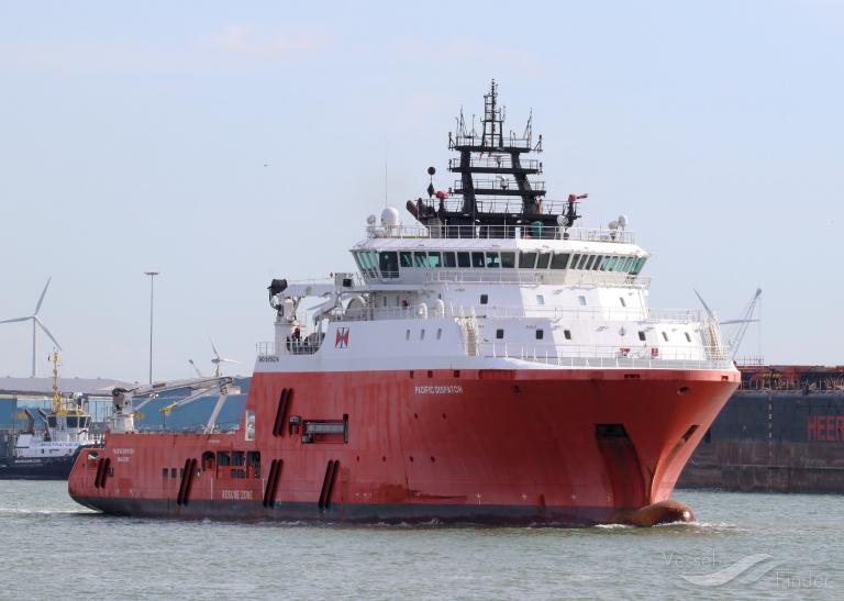 pacific dispatch (Offshore Tug/Supply Ship) - IMO 9456214, MMSI 564652000, Call Sign 9VFW6 under the flag of Singapore