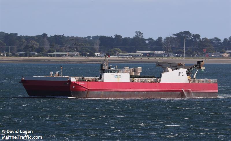 ironclad 1 (General Cargo Ship) - IMO 9673393, MMSI 572642210, Call Sign T2NA4 under the flag of Tuvalu