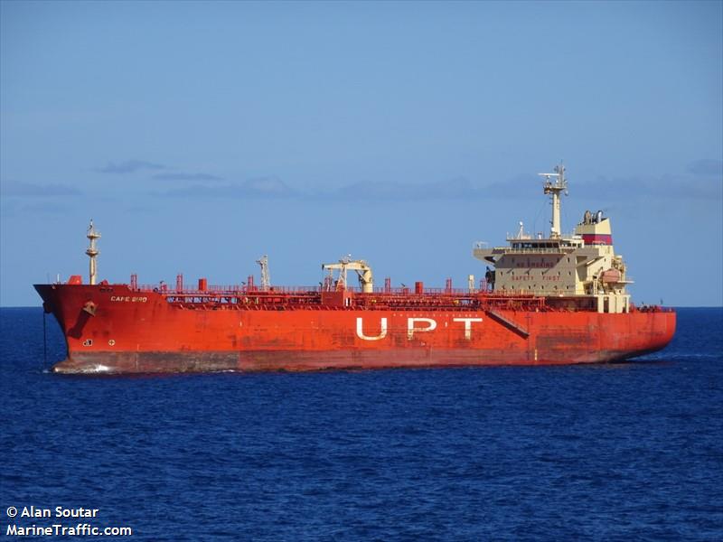 tornado (Chemical/Oil Products Tanker) - IMO 9260067, MMSI 636018687, Call Sign D5QX4 under the flag of Liberia