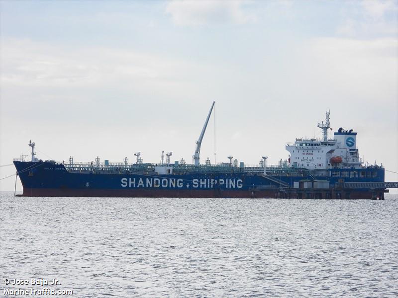 solar cheryl (Chemical/Oil Products Tanker) - IMO 9898503, MMSI 636019988, Call Sign D5XC9 under the flag of Liberia