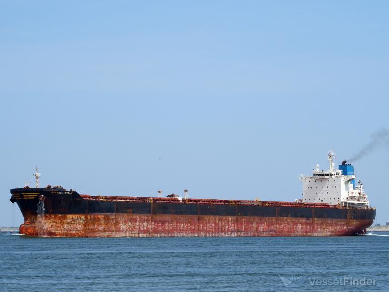 evangelistria (Bulk Carrier) - IMO 9383857, MMSI 636020573, Call Sign D5ZV2 under the flag of Liberia