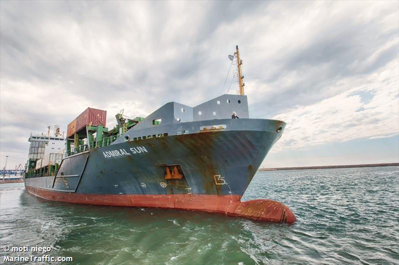 admiral sun (Container Ship) - IMO 9437244, MMSI 636020581, Call Sign D5ZV7 under the flag of Liberia