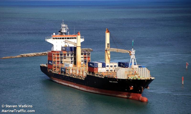 hansa bitburg (Container Ship) - IMO 9435234, MMSI 636092998, Call Sign D5ZW2 under the flag of Liberia