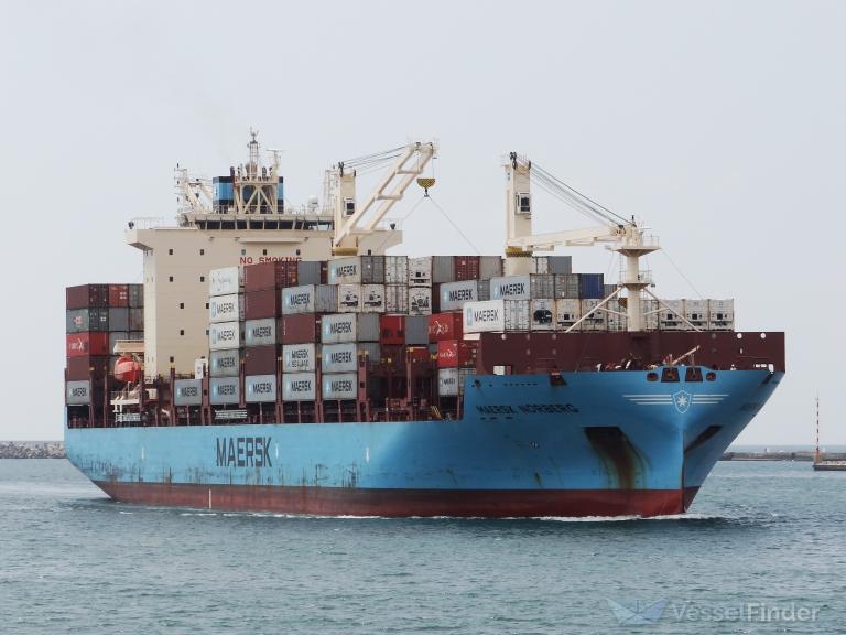 maersk norberg (Container Ship) - IMO 9893852, MMSI 636093006, Call Sign D5VC7 under the flag of Liberia