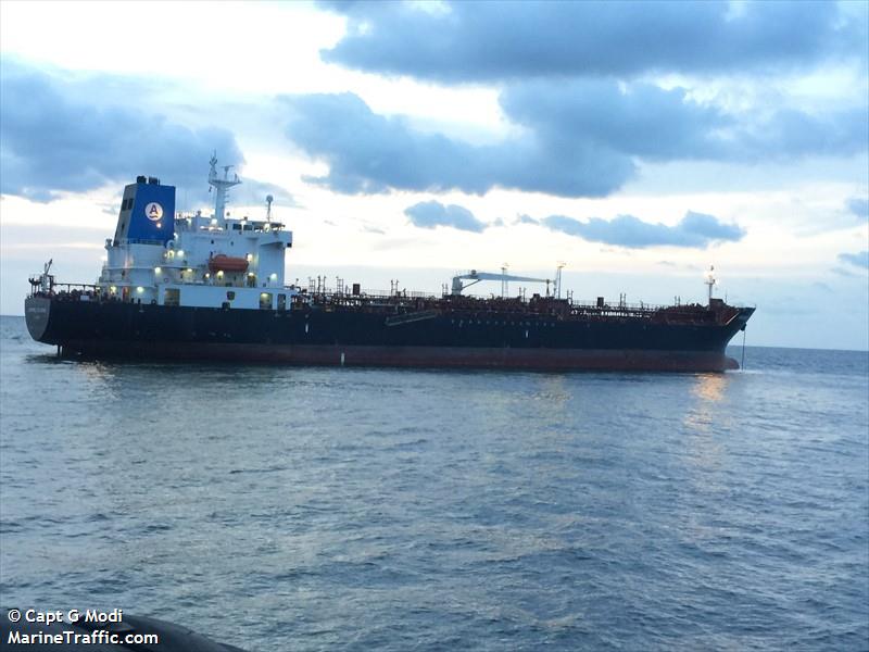 ashabi (Oil Products Tanker) - IMO 9313448, MMSI 657141700, Call Sign 5OBR2 under the flag of Nigeria