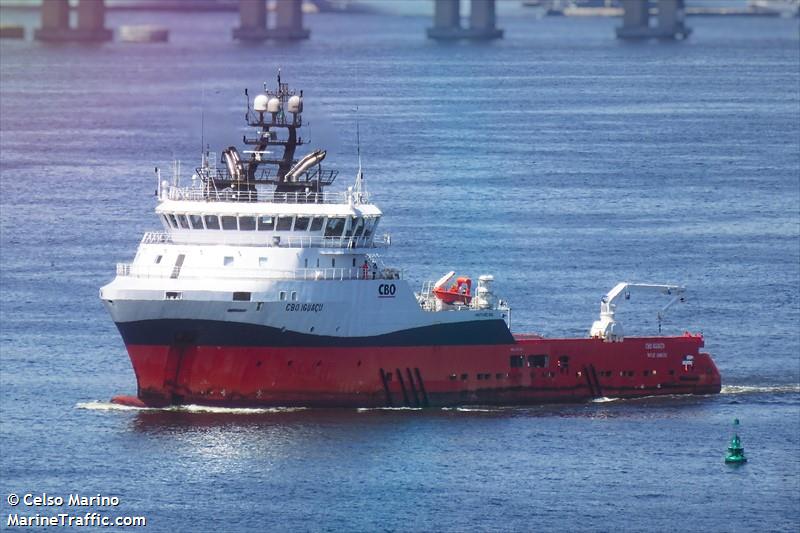 cbo iguacu (Offshore Tug/Supply Ship) - IMO 9767807, MMSI 710032560, Call Sign PPOO under the flag of Brazil