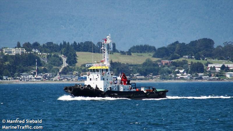 alcatraz (Tug) - IMO 9154919, MMSI 725003850, Call Sign CB9572 under the flag of Chile