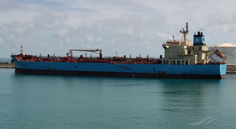 maersk cancun (Chemical/Oil Products Tanker) - IMO 9786138, MMSI 219407000, Call Sign OZCM2 under the flag of Denmark
