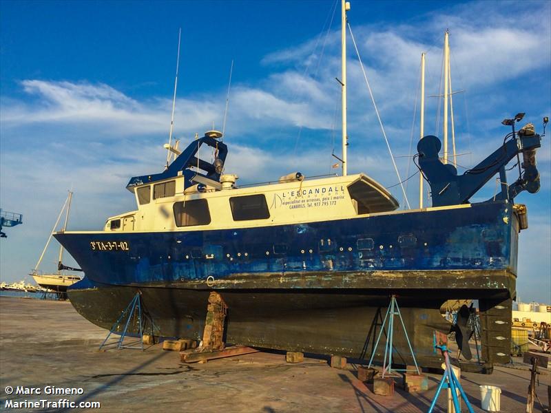 silvia primera (Fishing vessel) - IMO , MMSI 224089490, Call Sign EA2927 under the flag of Spain
