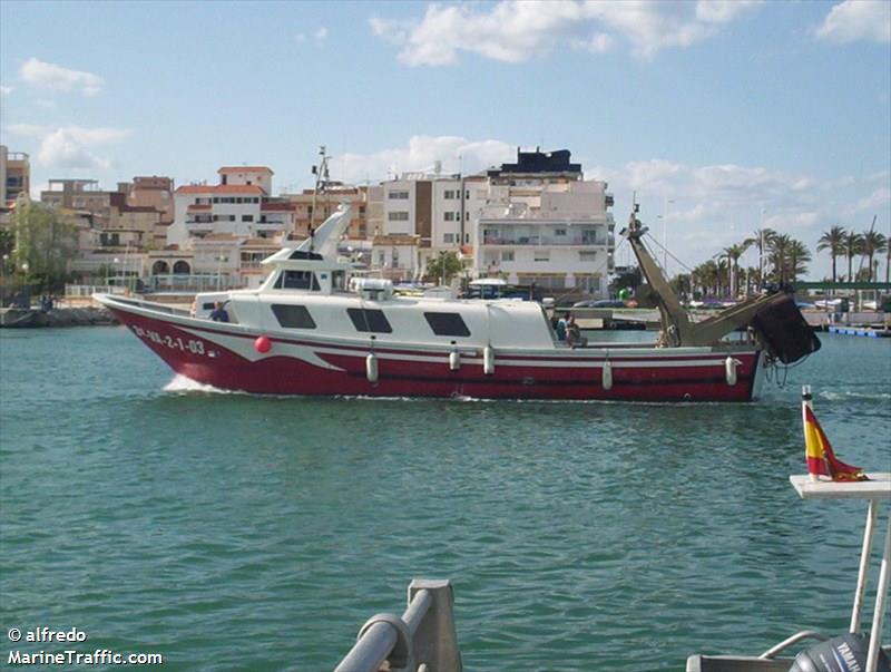 llana (Fishing vessel) - IMO , MMSI 224093890, Call Sign EA3515 under the flag of Spain