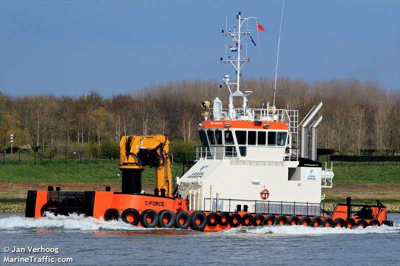 c-force (Utility Vessel) - IMO 9850305, MMSI 232033970, Call Sign MITT4 under the flag of United Kingdom (UK)