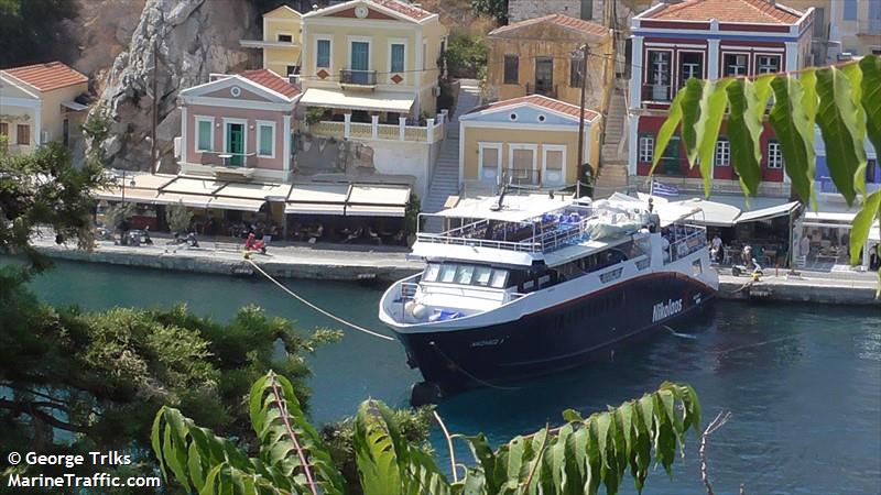 nikolaos h (Passenger Ship) - IMO 8881553, MMSI 240344000, Call Sign SW5652 under the flag of Greece