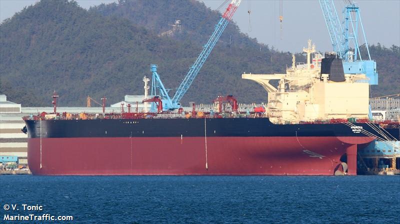 amantea (Crude Oil Tanker) - IMO 9892810, MMSI 241720000, Call Sign SVDI7 under the flag of Greece