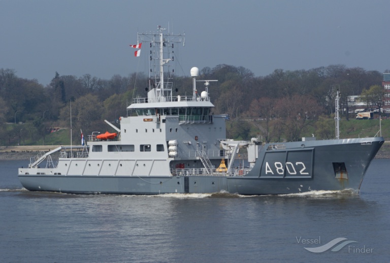 hnlms snellius (Research Vessel) - IMO 9271858, MMSI 245690000, Call Sign PAUE under the flag of Netherlands