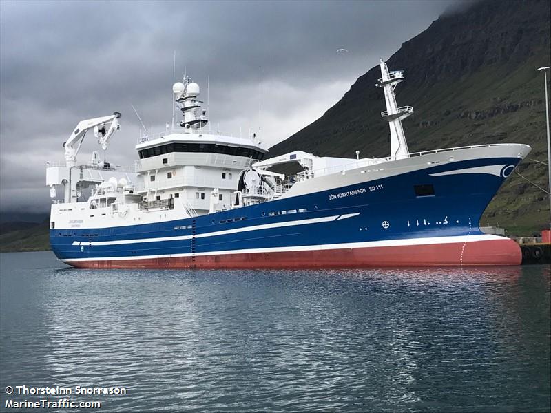 jon kjartans su111 (Fishing Vessel) - IMO 9268124, MMSI 251147000, Call Sign TFFF under the flag of Iceland