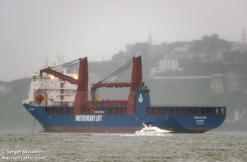 uhl flair (Heavy Load Carrier) - IMO 9897133, MMSI 255806359, Call Sign CQEE4 under the flag of Madeira