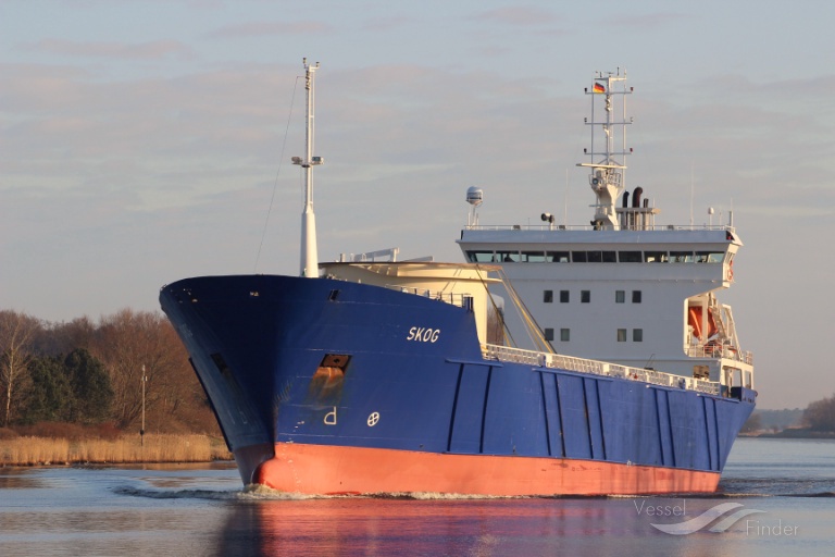 skog (Palletised Cargo Ship) - IMO 8912039, MMSI 258006930, Call Sign LAMA8 under the flag of Norway