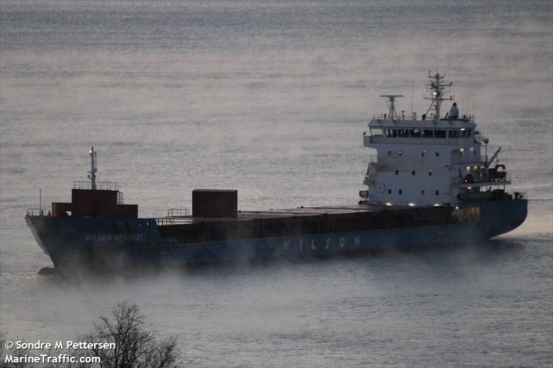 wilson newport (General Cargo Ship) - IMO 9430985, MMSI 259013000, Call Sign LAMX8 under the flag of Norway