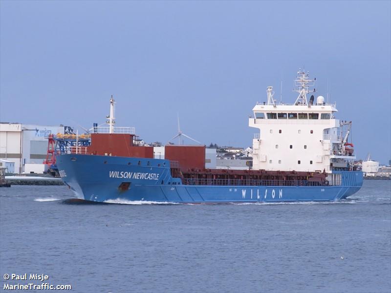 wilson newcastle. (General Cargo Ship) - IMO 9431006, MMSI 259016000, Call Sign LAMV8 under the flag of Norway