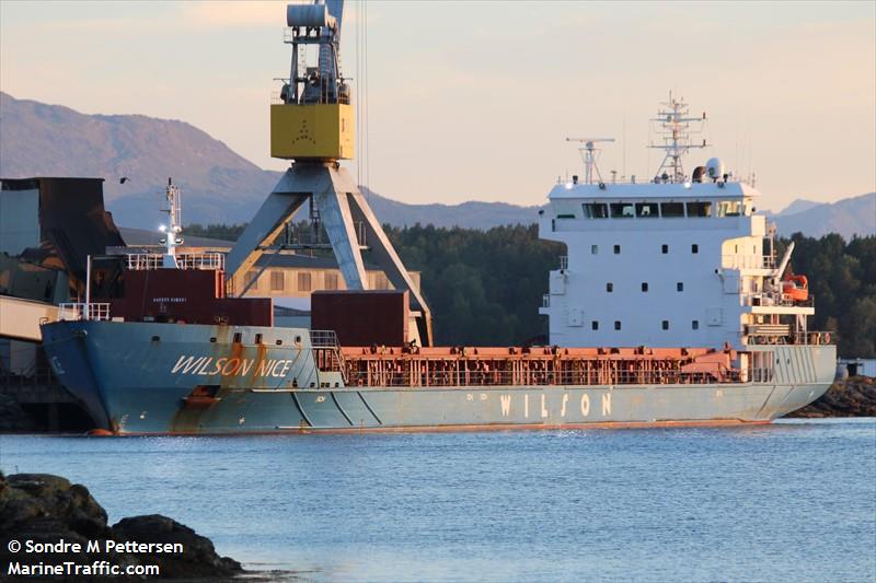 wilson nice (General Cargo Ship) - IMO 9430959, MMSI 259020000, Call Sign LAMY8 under the flag of Norway