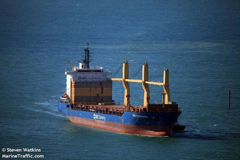 bbc denmark (General Cargo Ship) - IMO 9605891, MMSI 305624000, Call Sign V2HK8 under the flag of Antigua & Barbuda