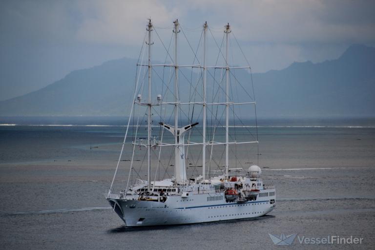 wind spirit (Passenger (Cruise) Ship) - IMO 8603509, MMSI 309056000, Call Sign C6CY9 under the flag of Bahamas